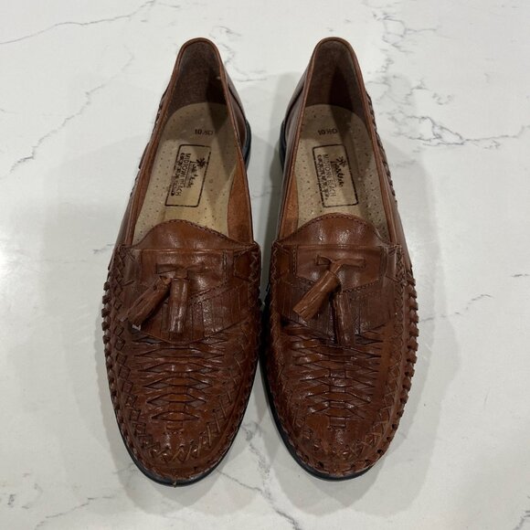 Midtown Beach Company woven leather loafers EUC 10.5 main image 8